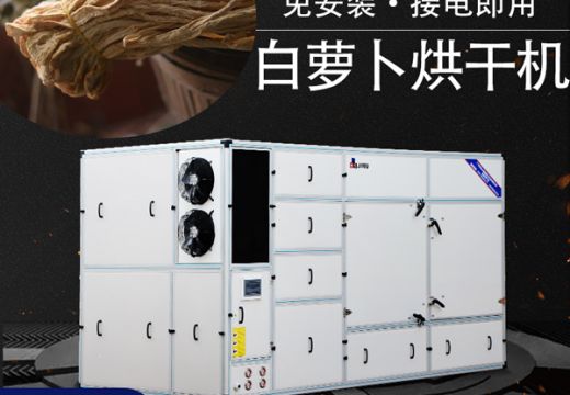 白萝卜烘干机和自然风干白萝卜有什么区别？【广州集木】